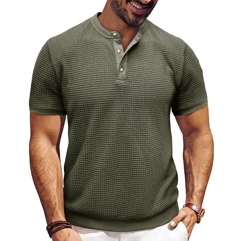 Pulôver de Tricô Clássico com Textura