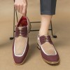 Sapatos Casuais Masculinos Estilo Inglês com Personalidade