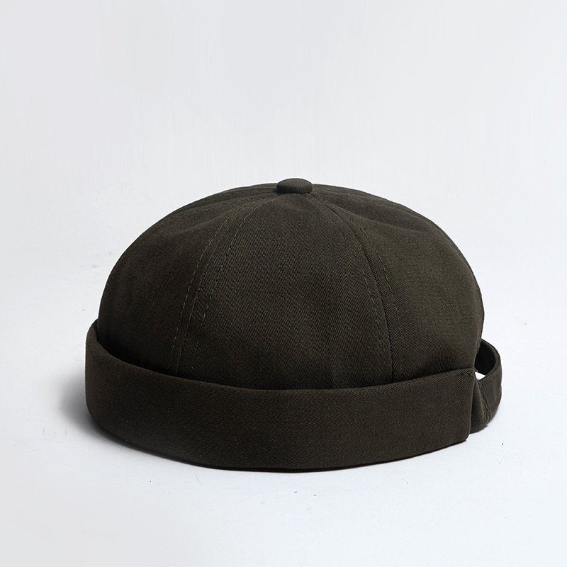 Chapéu Masculino Leve para Primavera e Verão, Estilo Melon Skin