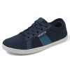 Sapatos Casuais Masculinos com Bico Largo, Estilo Barefoot