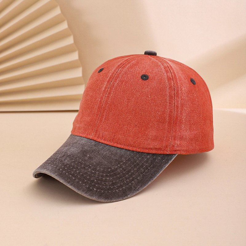Boné Multicolorido Ajustável com Acabamento Envelhecido — Estilo Casual para Uso Diário, Viagens e Fotografia
