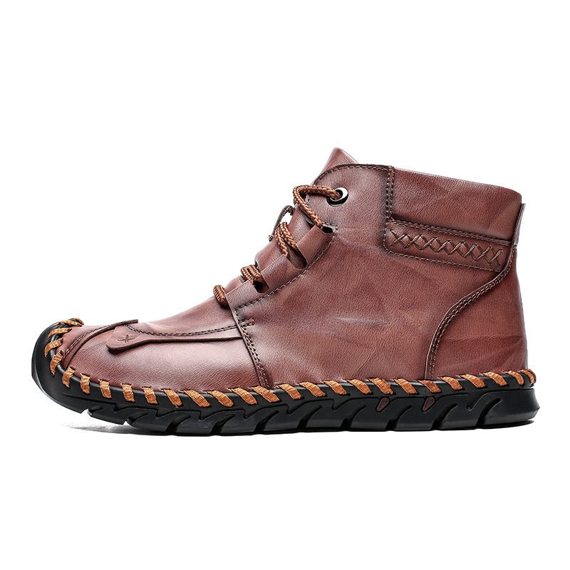 Sapatos Casuais Masculinos de Couro