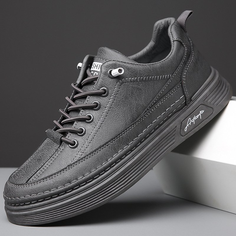 Sapatos Casuais Masculinos Estilo Inglês