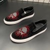 Sapatos Casuais Masculinos com Rebites e Respirabilidade