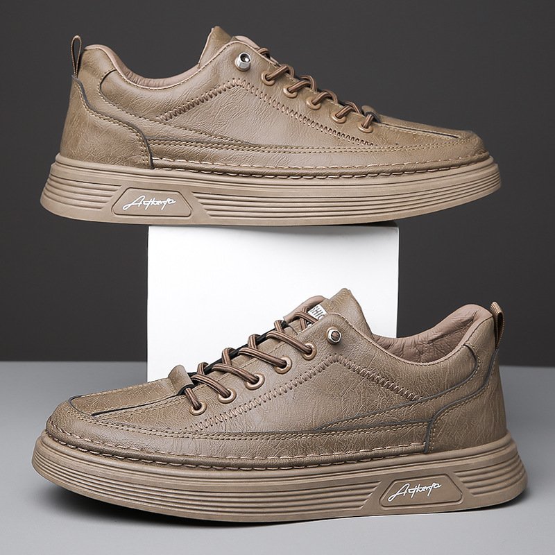 Sapatos Casuais Masculinos Estilo Inglês