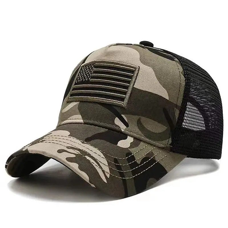 Boné Masculino de Camuflagem Fashion