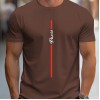 Camiseta Masculina com Estampa Paris Caligrafada