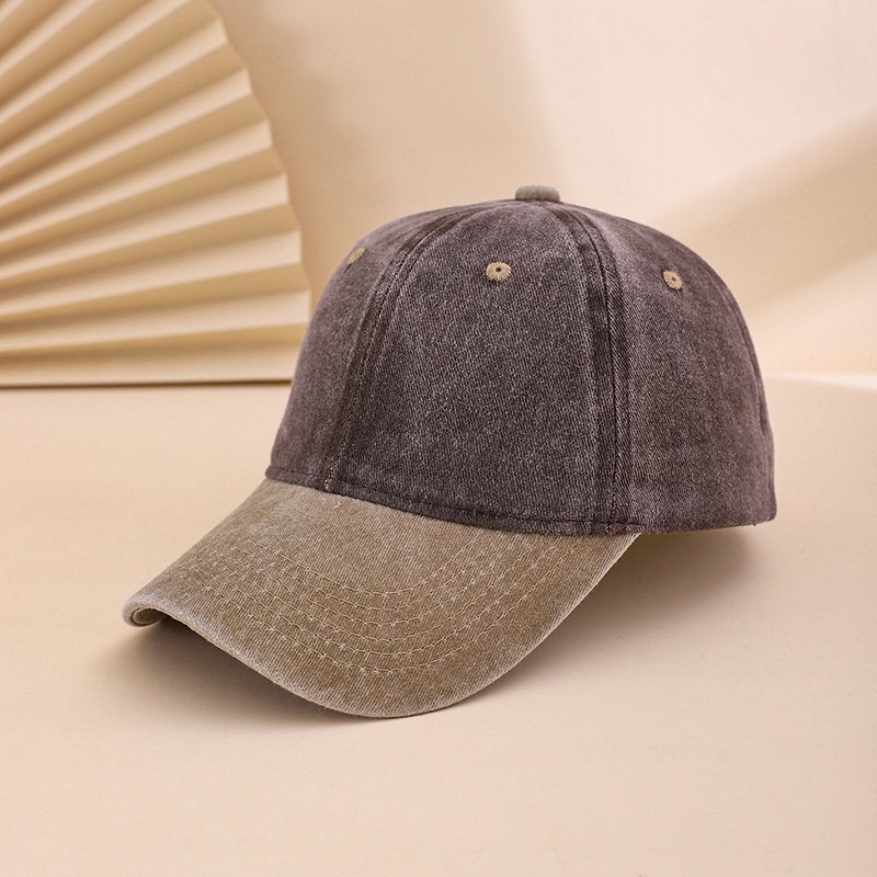 Boné Multicolorido Ajustável com Acabamento Envelhecido — Estilo Casual para Uso Diário, Viagens e Fotografia