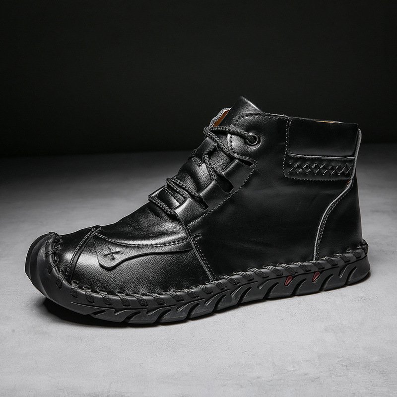 Sapatos Casuais Masculinos de Couro