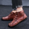 Sapatos Casuais Masculinos de Couro