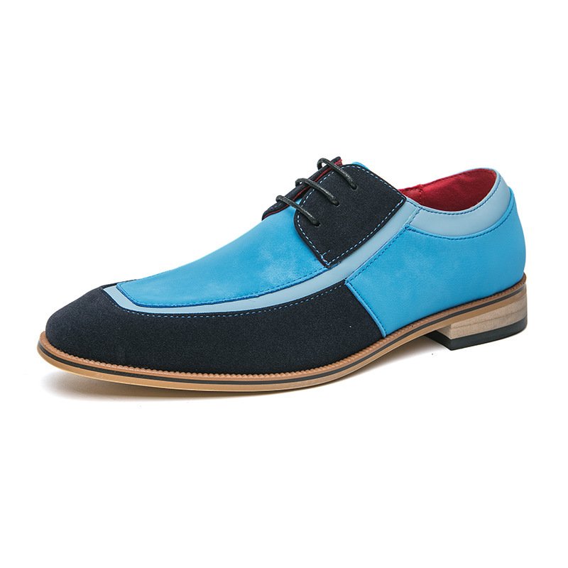 Sapatos Casuais Masculinos Estilo Inglês com Personalidade