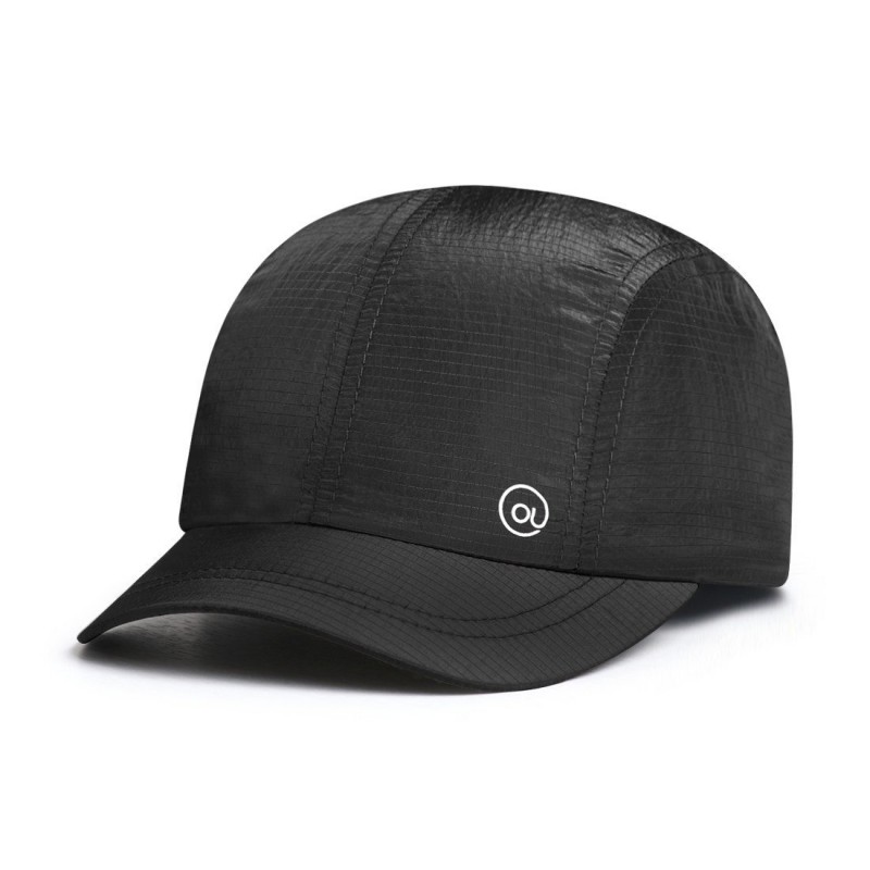 Boné Masculino Leve e Impermeável com Estampa de Letras e Proteção Solar — Estilo Simples para Corrida e Exercícios Diários