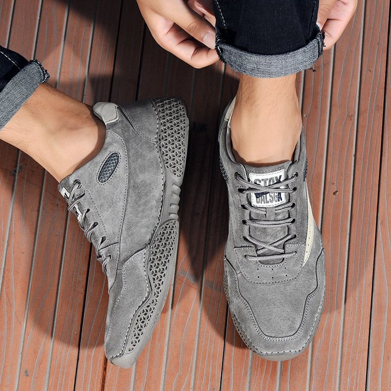 Sapatos Casuais Masculinos Estilo Coreano com Personalidade