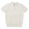 Camisa de Tricô Masculina de Verão, Manga Curta, Cor Sólida e Corte Ajustado