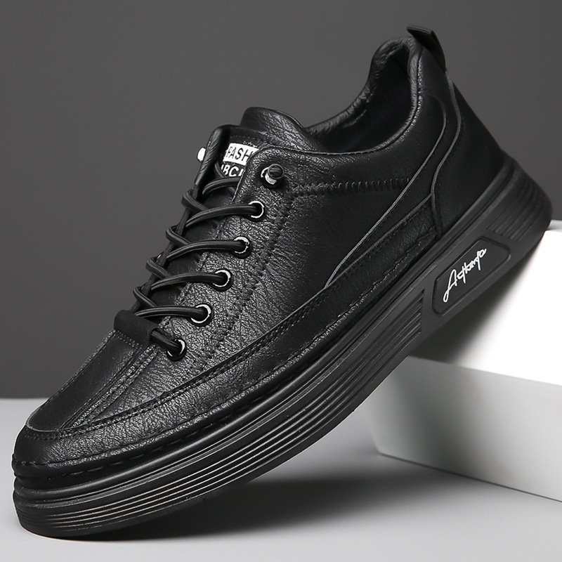 Sapatos Casuais Masculinos Estilo Inglês