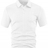 Camiseta Masculina de Verão, Leve, Larga, Respirável e de Cor Sólida