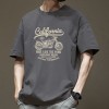 Camiseta Masculina de Manga Curta para Usar como Primeira Camada