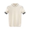 Camiseta de Tricô Masculina de Manga Curta em Ice Silk com Gola Redonda e Corte Ajustado