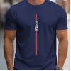 Camiseta Masculina com Estampa Paris Caligrafada