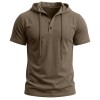 Camiseta Masculina de Manga Curta para Treino e Fitness