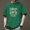Camiseta Masculina de Manga Curta para Usar como Primeira Camada