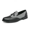 Sapatos de Couro Masculinos Casuais e Versáteis Estilo Inglês
