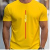 Camiseta Masculina com Estampa Paris Caligrafada