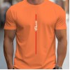 Camiseta Masculina com Estampa Paris Caligrafada
