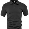 Camiseta Masculina de Verão, Leve, Larga, Respirável e de Cor Sólida
