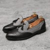Sapatos de Couro Masculinos Casuais e Versáteis Estilo Inglês