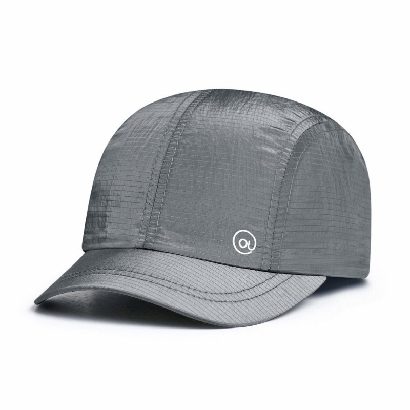 Boné Masculino Leve e Impermeável com Estampa de Letras e Proteção Solar — Estilo Simples para Corrida e Exercícios Diários