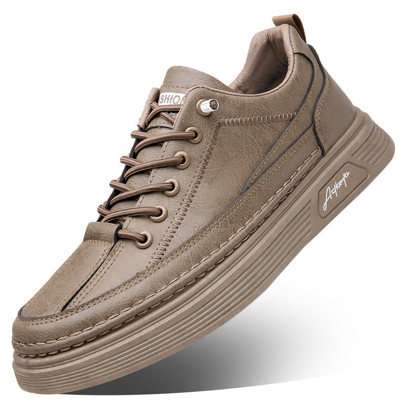 Sapatos Casuais Masculinos Estilo Inglês
